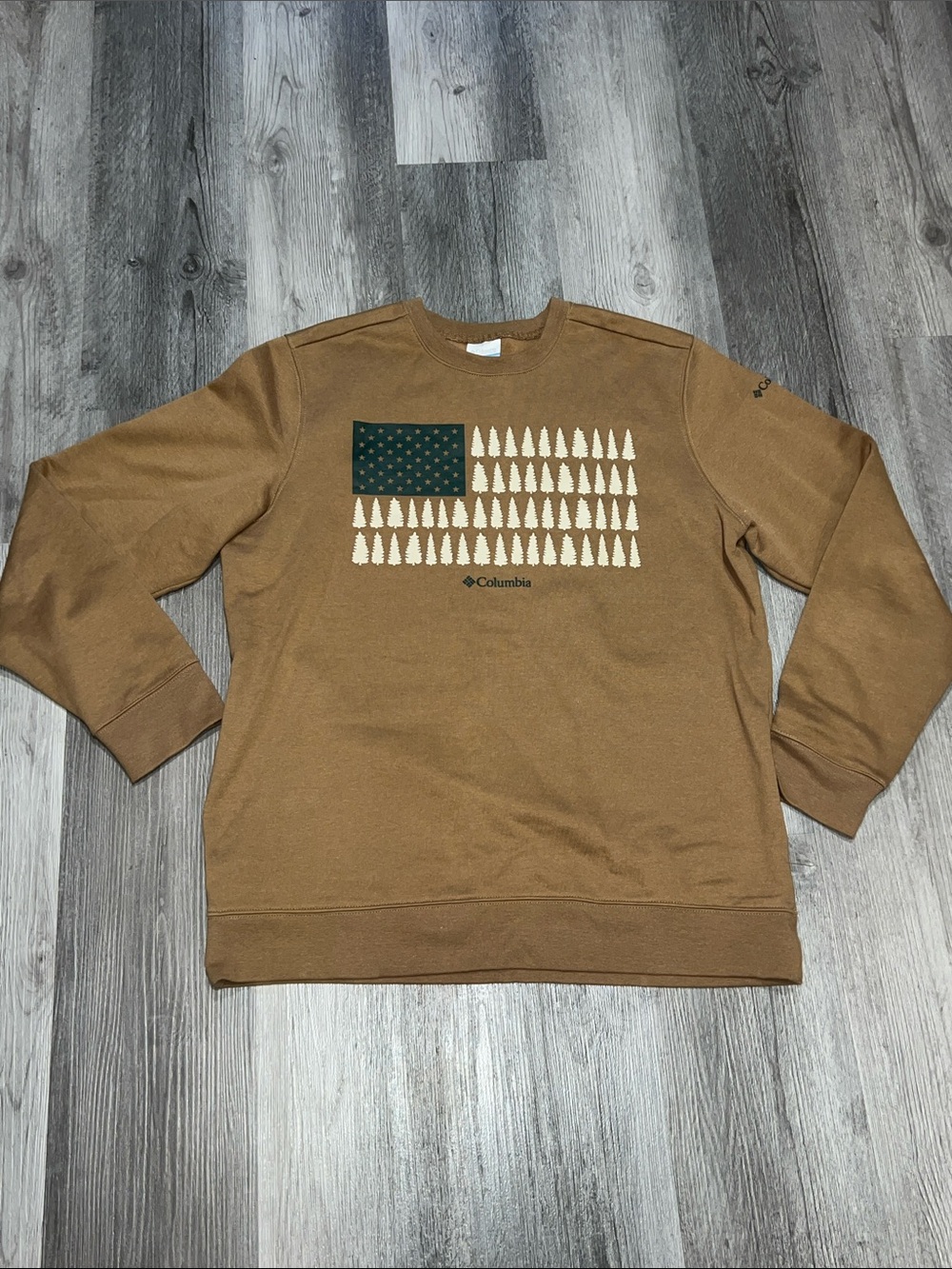 Columbia Sportswear Men's Trek Graphic Crewneck Sweatshirt, size L